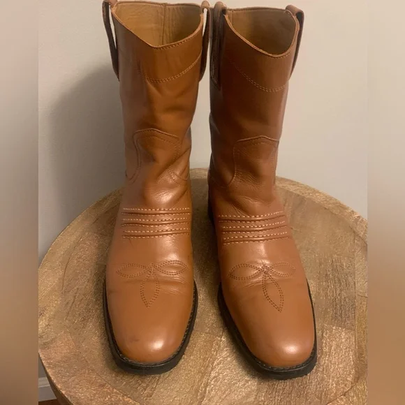 BIBI LOU Briana Western Boot In Cuero - Size 38 - Picture 3 of 10